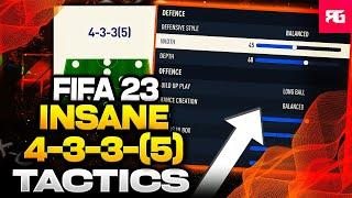 These NEW 4335 Custom TacticsInstructions are INSANE - FIFA 23 Ultimate Team