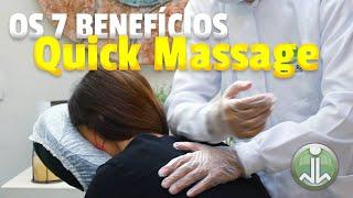 Conheça os 7 Beneficios da Quick Massage