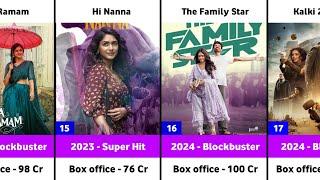 Mrunal Thakur Hits and Flops Movies List  Hi Nanna  Kalki 2898 AD  The Family Star