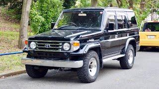 1993 Toyota Land Cruiser 70 Series LWB HZJ77 USA Import Japan Auction Purchase Review