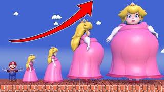 Super Sized Princess Peach Evolution of Fat Peach