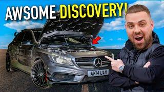 GOOD AND BAD NEWS ABOUT MY CHEAP A45 AMG