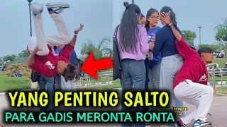 KOMPILASI VEDIO WARGA  Bujang Prindapan Salto Buat Para Gadis Menjerit