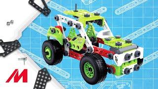 MeccanoErector Junior  How To Build Pull Back Buggy #2