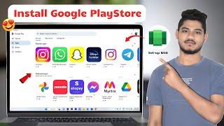 How to Easily install Google Play Store in Windows 11 2023 WSA Windows Subsystem for Android