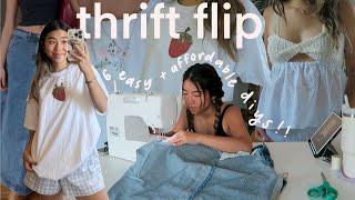 thrift flip turning ugly clothes cute 6 easy + affordable clothing DIYS