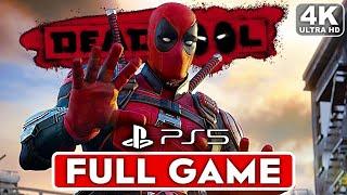 DEADPOOL PS5 Gameplay Walkthrough FULL GAME 4K ULTRA HD - No Commentary