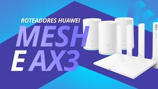 Huawei Mesh WS5800 e AX3 dois roteadores que resolvem dois problemas