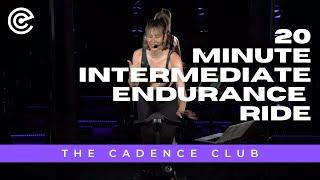 20 Minute Intermediate Endurance Ride