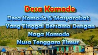 Wisata Indonesia  Kampung Komodo Nusa Tenggara Timur Indonesia Mopon ID