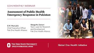 GOHi Monthly Webinar Assessment of Public Health Emergency Response in Pakistan