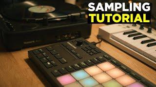 MASCHINE MIKRO MK3  Vinyl Sampling Tutorial