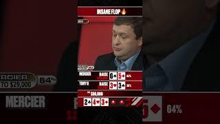 ACTION FLOP Tony G VS Jason Mercier  #BigGame #TonyG