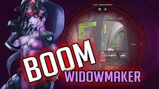 Overwatch Widowmaker BOOM  Overwatch Plays