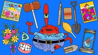 집게사장 인형 변신시키기 스톱모션 Spongebob Eugene Harold Krabs Mr. Krabs Doll Transformation Stop Motion