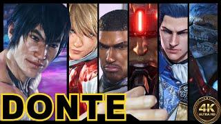 Tekken 8 REPLAY DonteTop-tier LAW VS Confronts 5 Character 4K ULTRA HD 60FPS