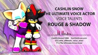 Sonic Voice Sampler Rouge & Shadow ft. The Ultimate Voice Actor - Voice Talents