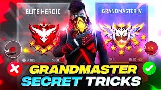 Season 41 BR Rank Push Tips  Solo rank grandmaster tricks  Win every BR Rank  Free Fire tips