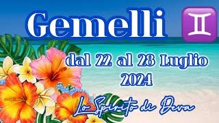 Gemelli ️ dal 22 al 28 Luglio 2024 #gemelli #previsionisettimanali #oroscopogemelli #tarocchiamore