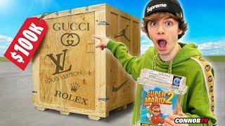 EPIC $100000 Mystery Box Challenge Unboxing *GUCCI Louis Vuitton* Part 2