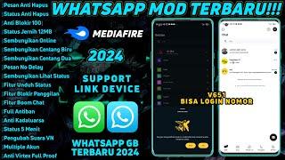 WhatsApp GB Terbaru 2024 Bisa Login Nomor Lama WA GB ANTI BLOKIR TERBARU 2024