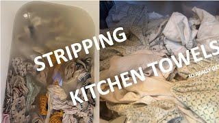How To Strip Kitchen & Bath Towels To Really DEEP Clean - Details and How To