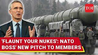 NATO Chiefs Big Revelation After Putins Nuclear Threats  West To Put Nukes On Standby