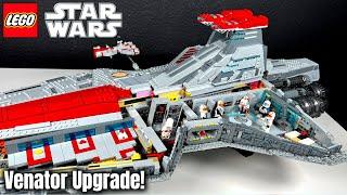 XXL LEGO Venator Upgrade Innenraum Figuren Microbuilds & Details  Star Wars MOC