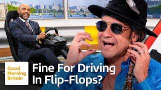 Should Drivers Be Fined for Wearing Flip-Flops?