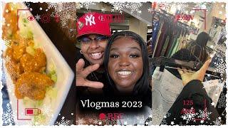 VLOGMAS 2023 DAY 7  WE WENT ON A LUNCH DOUBLE DATE  PULLED OVER BY THE POLICE AT TARGET