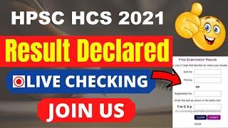 HPSC HCS Result 2021 Out – Check Haryana Civil Services Pre Results Here