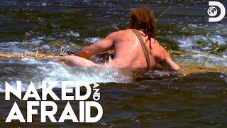 Naked Whitewater Rafting  Naked and Afraid