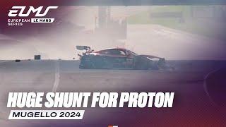 Huge Shunt For Proton Competition Porsche  4 Hours of Mugello 2024  ELMS