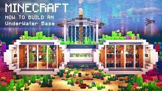 Minecraft How To Build an Underwater Base