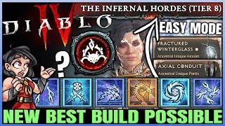 Diablo 4 - New Best TRILLION DAMAGE Sorcerer Axial Winterglass Build Found - New OP S5 Combo Guide