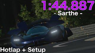GT SPORT - SRT Tomahawk X VGT - Sarthe - Hotlap + Setup