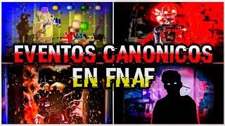 EVENTOS CANÓNICOS En FNAF Los Puntos De Inflexión En La Historia De Five Nights At Freddy’s