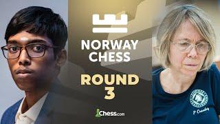 Pragg vs. Magnus Is Future Better Than Present? Will Pia & Anna Find Wins? Norway Chess 2024 Rd 3