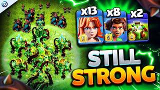 Testing ROOT RIDER SPAM after EQUIPMENTOVERGROWTH NERF Still Strong? TH16 Attack Strategy CoC