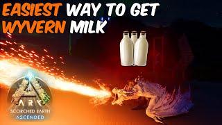 How To Get Wyvern Milk in ARK Survival Ascended  Easy Wyvern Trap  10x Spoil Timer on Everything