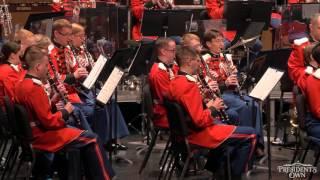 GRAINGER Lincolnshire Posy 1. Lisbon - The Presidents Own U.S. Marine Band