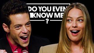 Margot Robbie & Rami Malek Test Their Friendship  Do You Even Know Me?  @LADbible