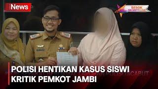 Sepakat Berdamai Pemkot Jambi Cabut Laporan Kasus Siswi Kritik Wali Kota