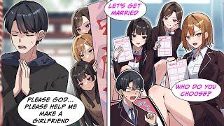 Manga Dub After praying at a shrine for a girlfriend the prettiest girls at school fight over me