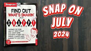 Snap On July 2024 Flyer is here and its Snappy Time