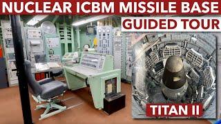 Detailed tour through a NUCLEAR ICBM missile base Includes a mock missile launch