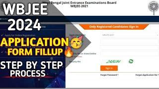 WBJEE EXAM 2024 Application Process  Step By Step  Full Registration Process  Wbjee Exam 2024