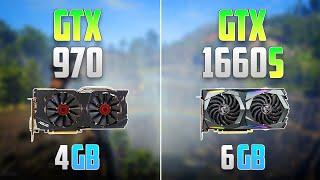 GTX 970 vs GTX 1660 Super - How BIG is the Difference?