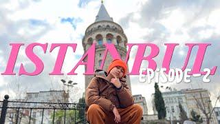 ISTANBUL TURKEY VLOG EP- 2 Visiting Grand Bazaar and Galata Tower. Eating Famous Turkish Pide