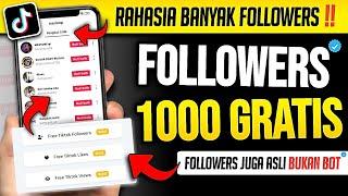 1000 FOLLOWERS CUMAN 3 MENIT  - Cara Menambah Followers Tiktok Gratis Tanpa Aplikasi